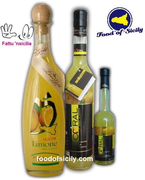 Liquore ai limoni di Sicilia