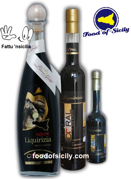 Liquore liquirizia di Sicilia