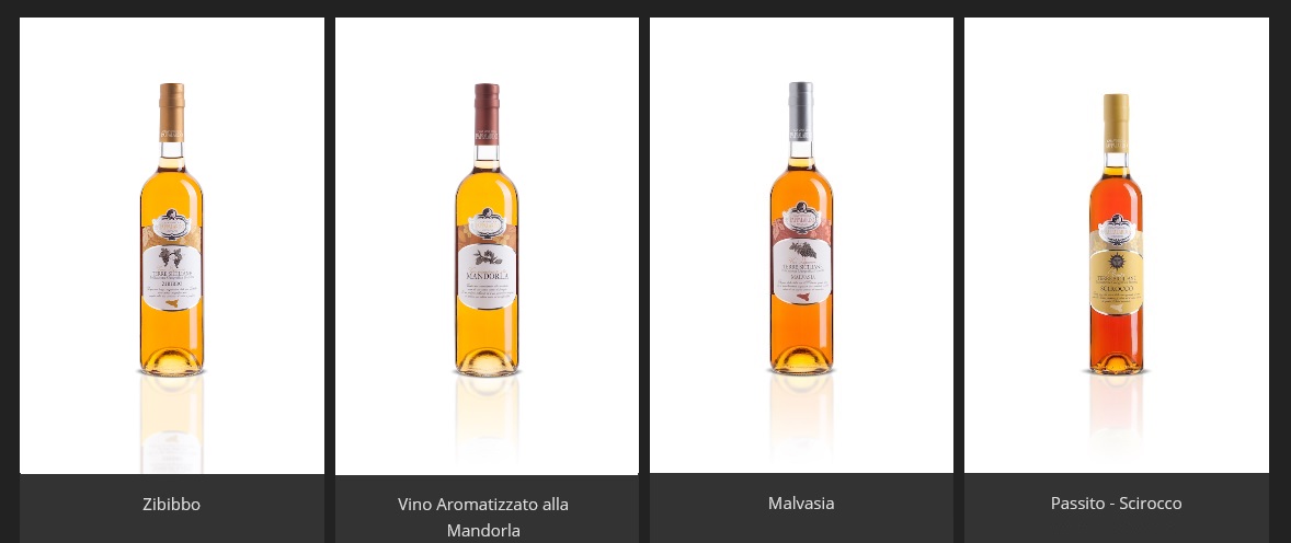 Vini aromatizzati alle Mandorle, Zibibbo, Malvasia, Passito