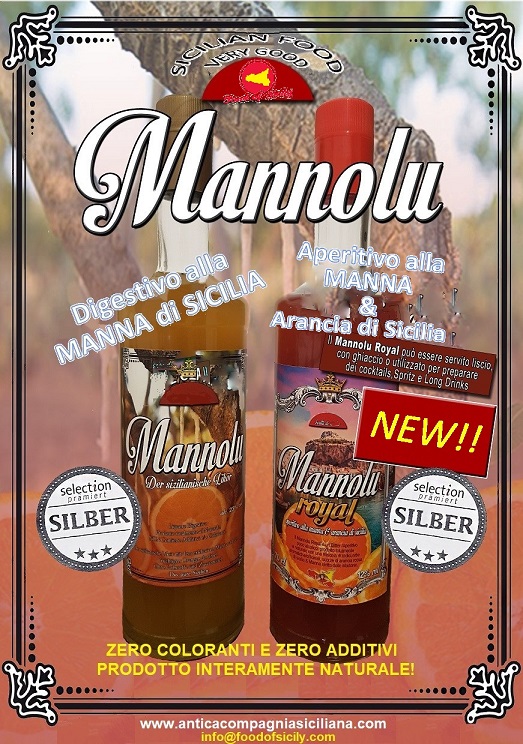 Liquore alla MANNA di Sicilia