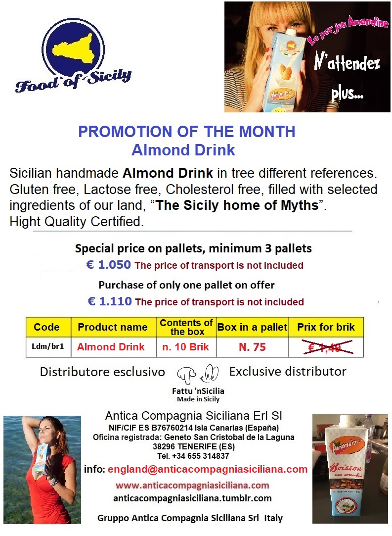 Promotion Almond Drink